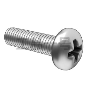 304 GB818 M1*3 洗白十字盘头机螺钉- 工品一号